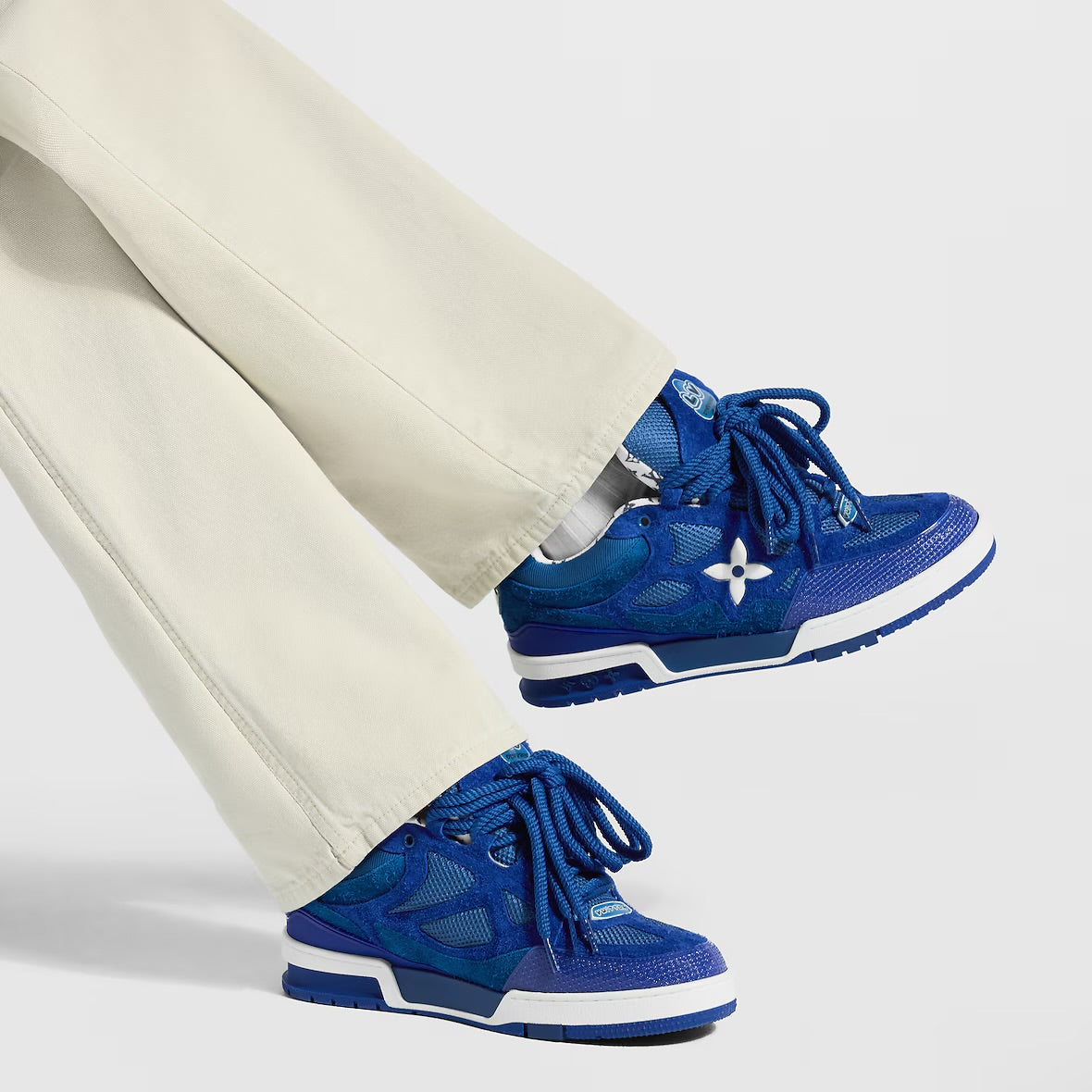 Blue LV Skate