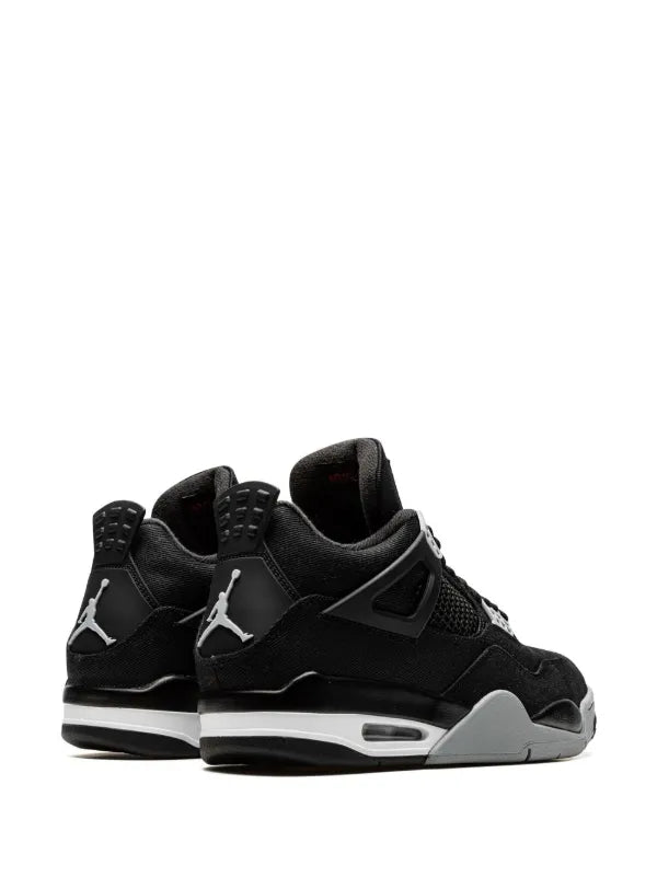 Air Jordan 4 "Black Canvas" sneakers