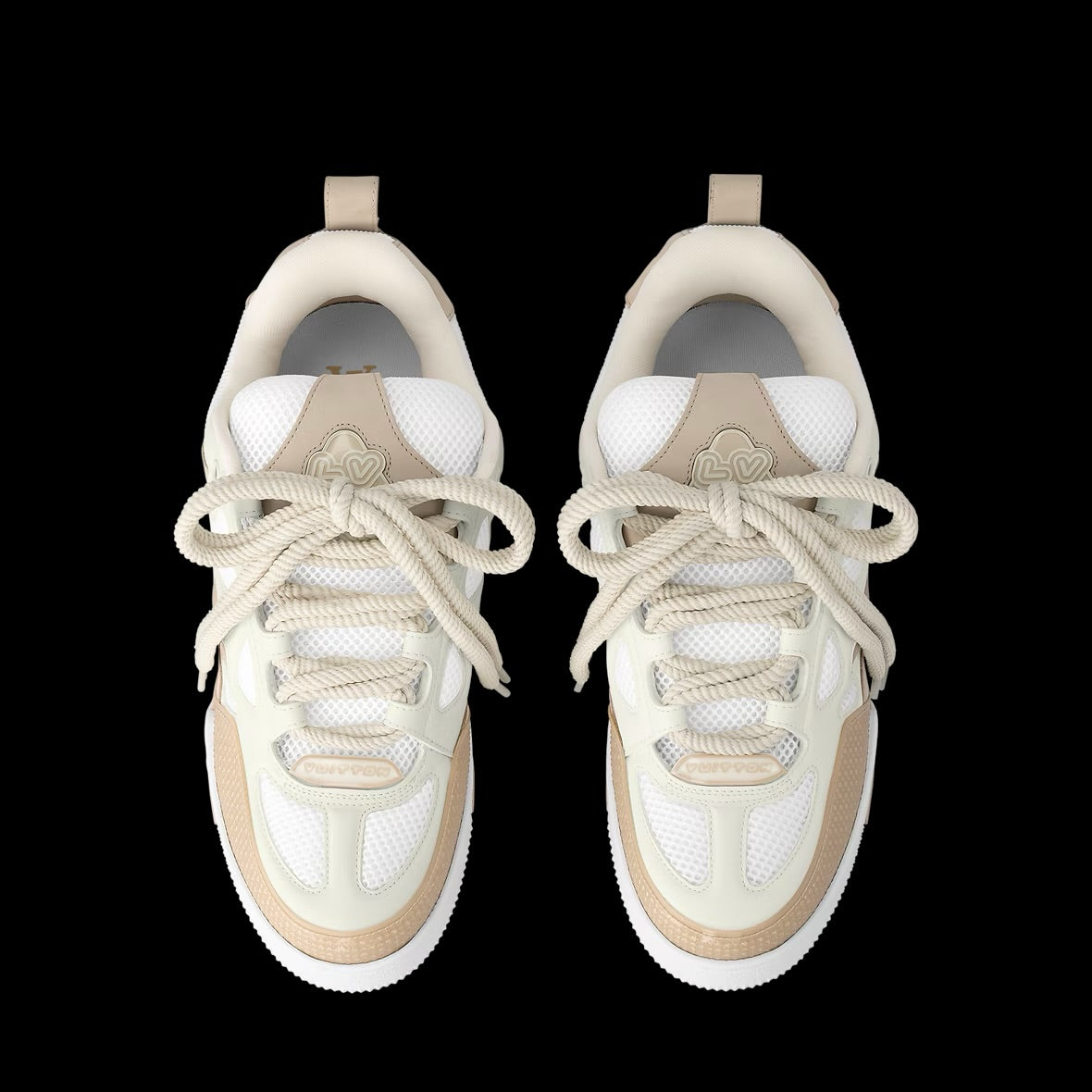 Beige LV Skate