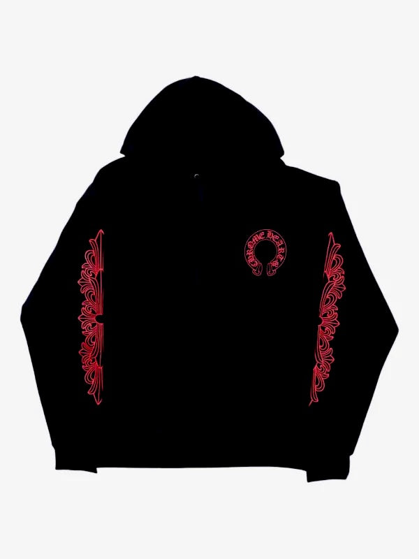 Chrome Hearts Exclusive Hoodie Black/Red