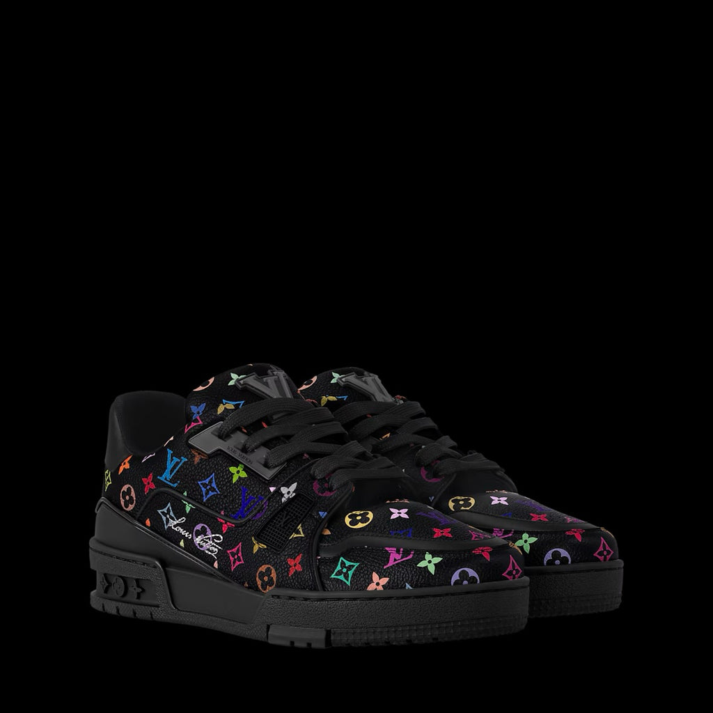 Colourful LV Sneaker (Black)