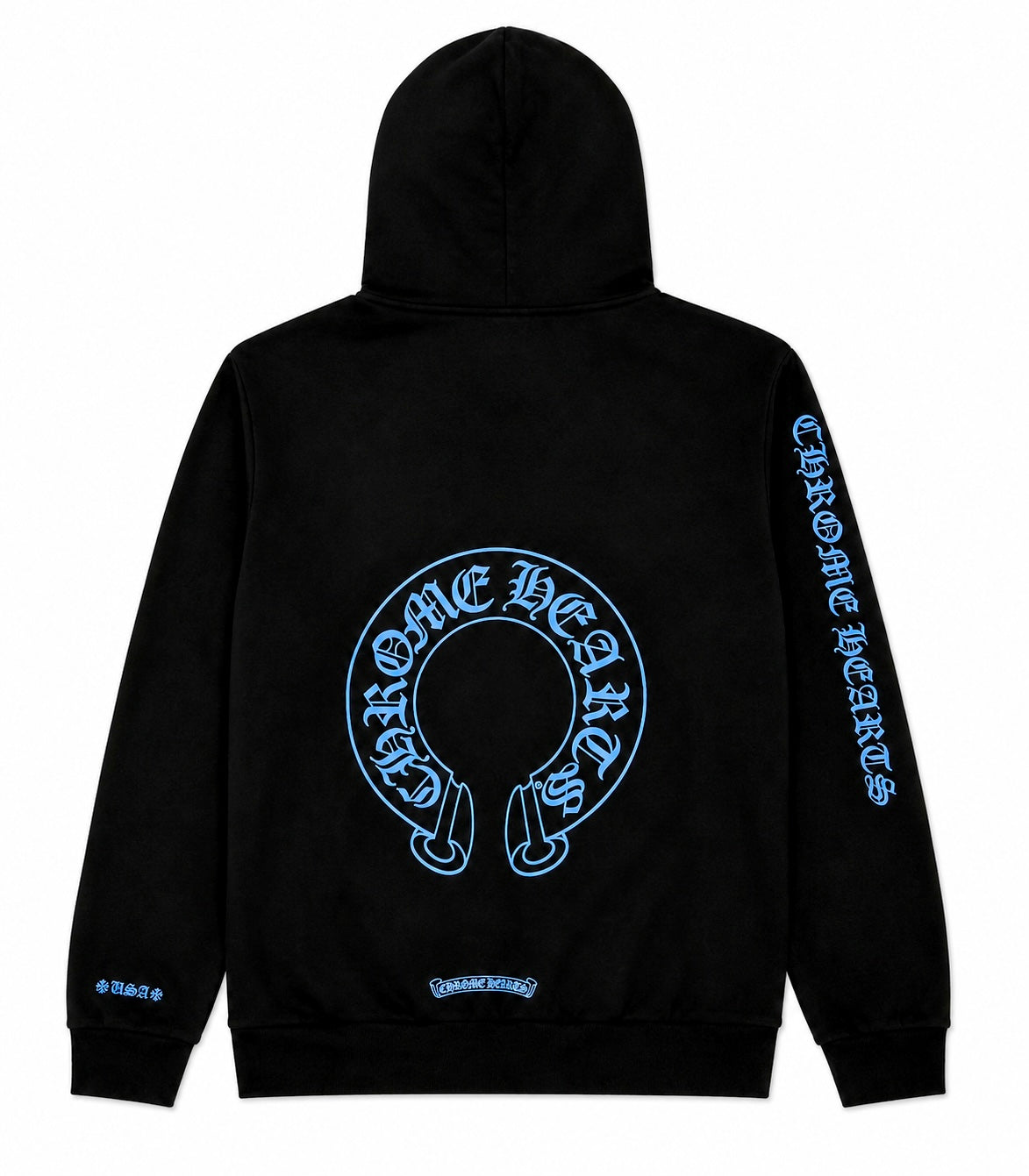 Chrome Hearts Exclusive Hoodie Black/Blue