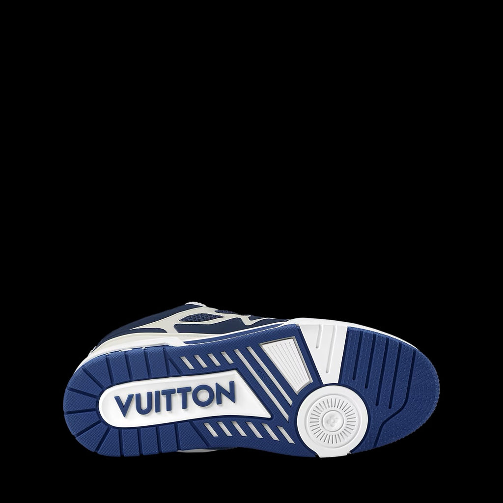 Blue/White LV Skate