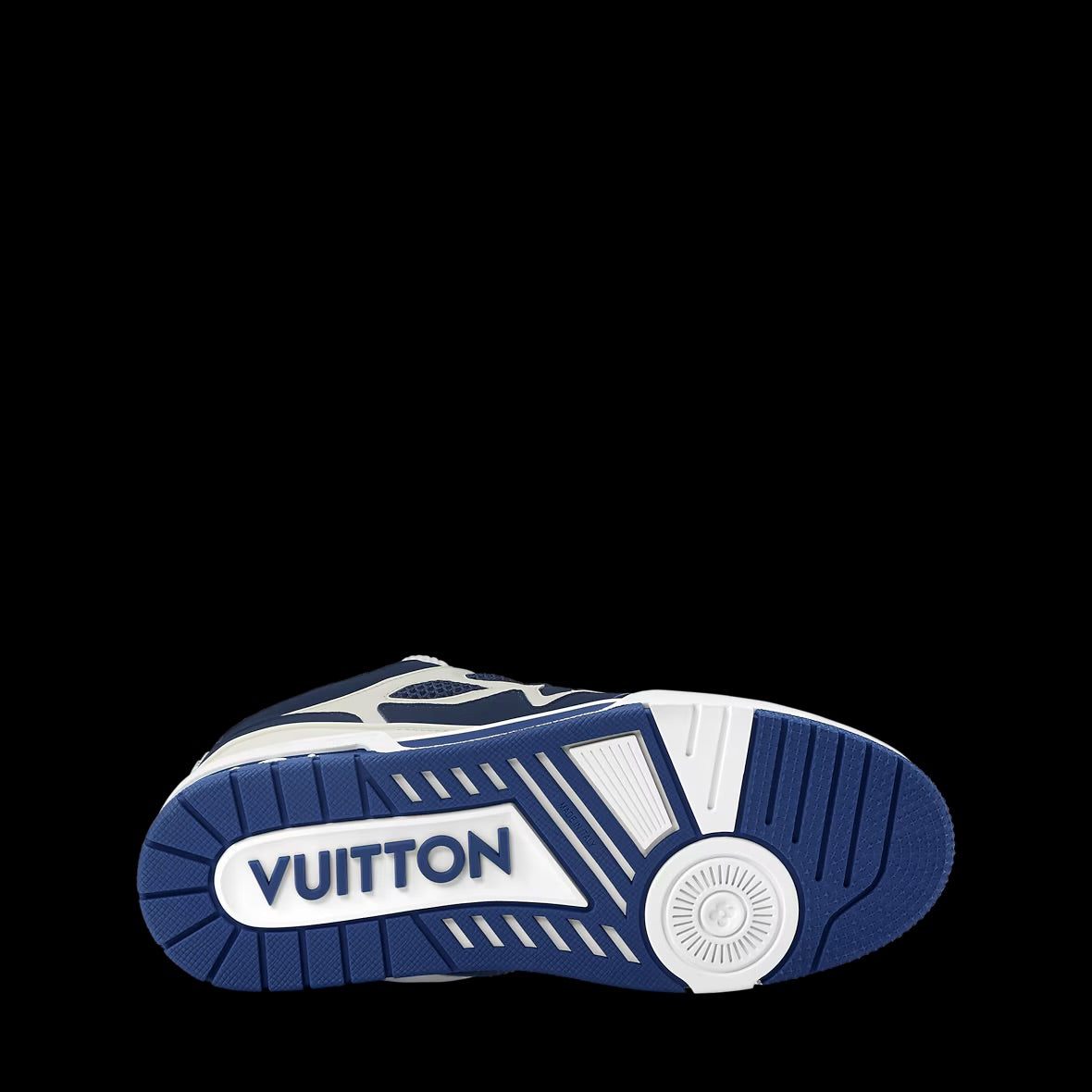 Blue/White LV Skate