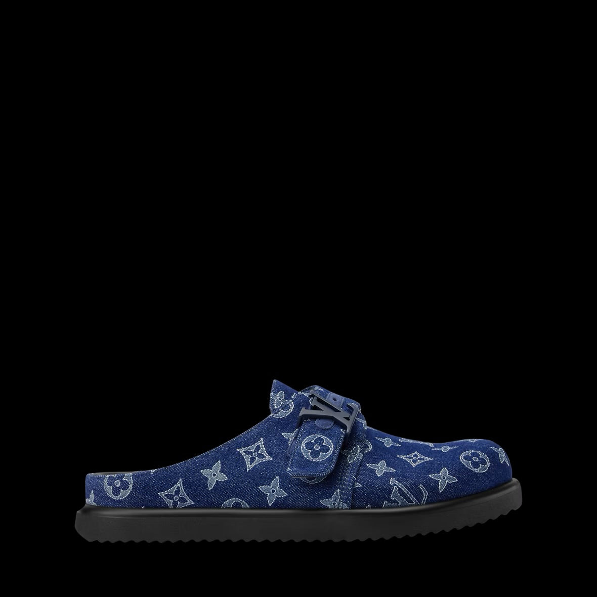 LV Easy Mule Denim Blue