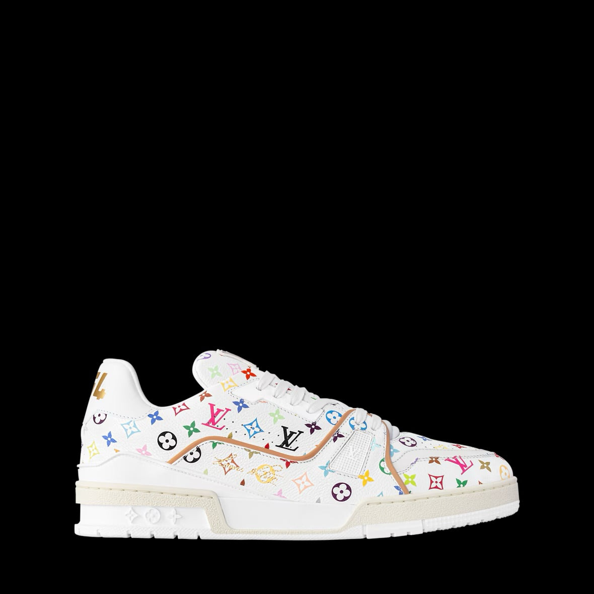 Colourful LV Sneaker (White)