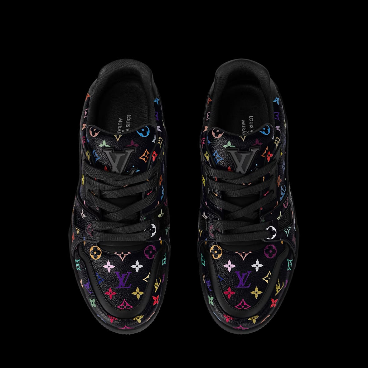 Colourful LV Sneaker (Black)