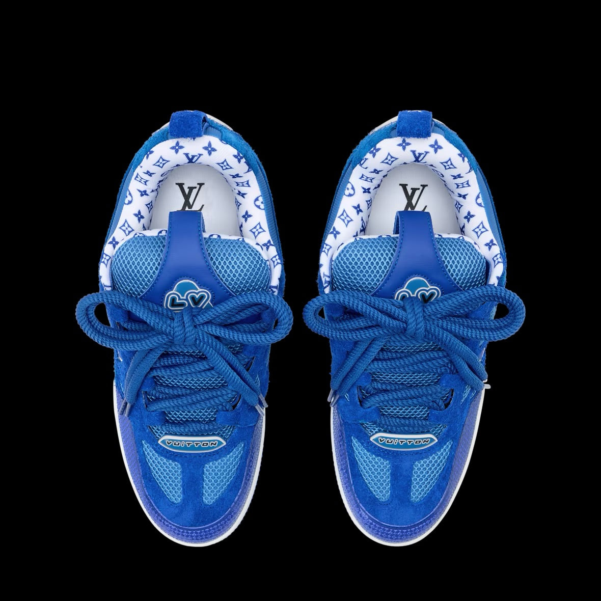 Blue LV Skate