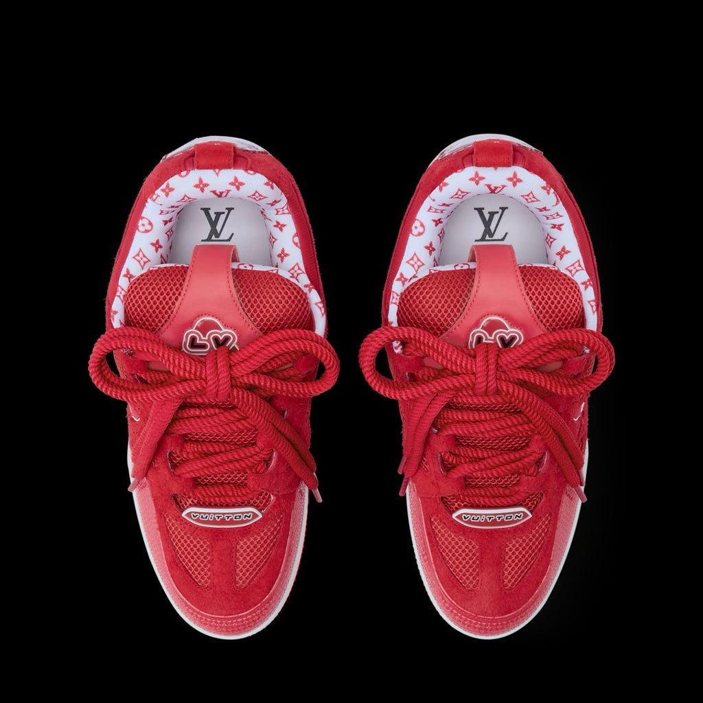 Red LV Skate