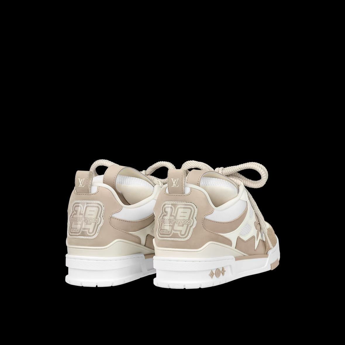 Beige LV Skate