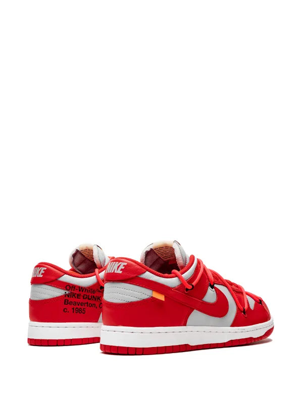 Nike X Off-White Dunk Low "University Red" sneakers