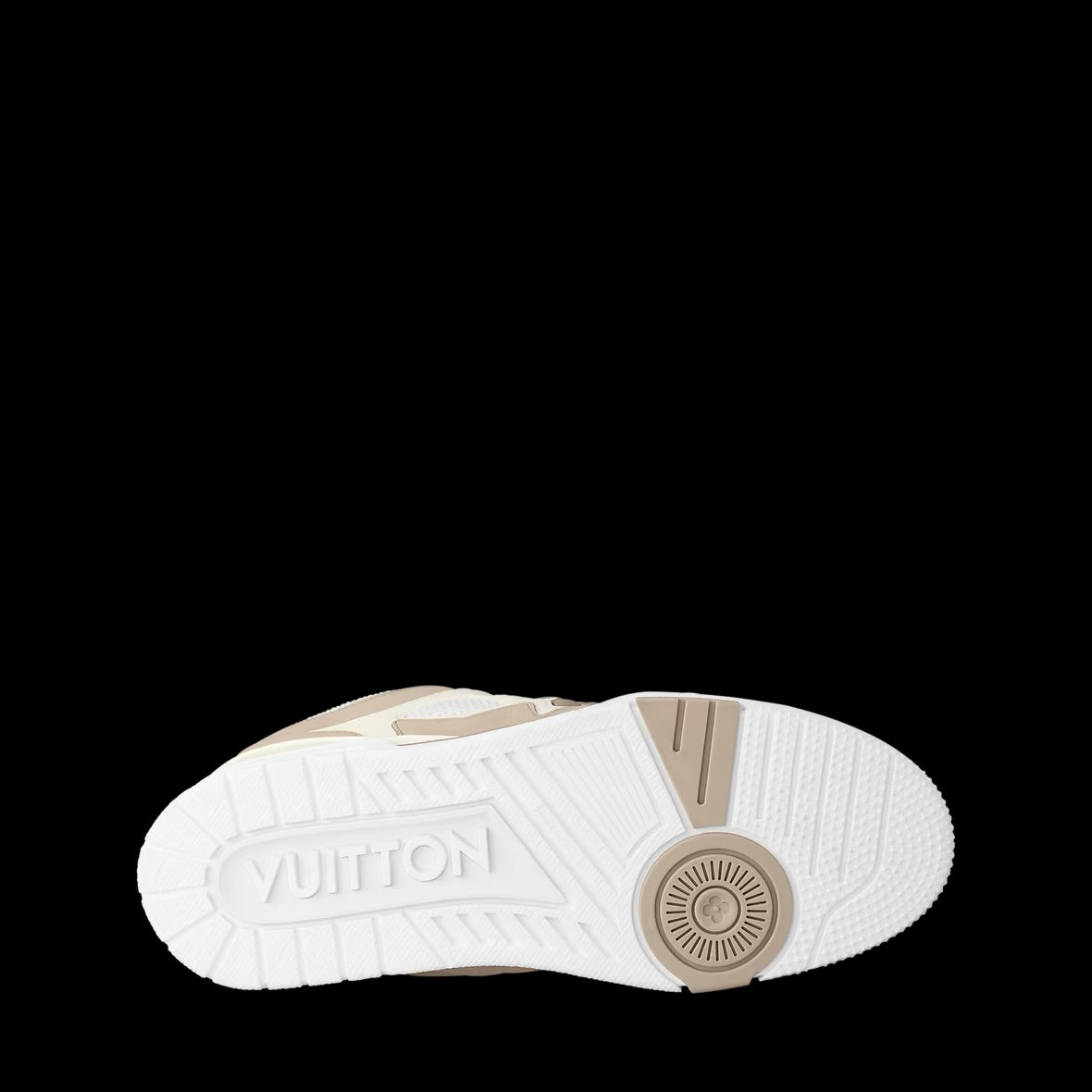 Beige LV Skate