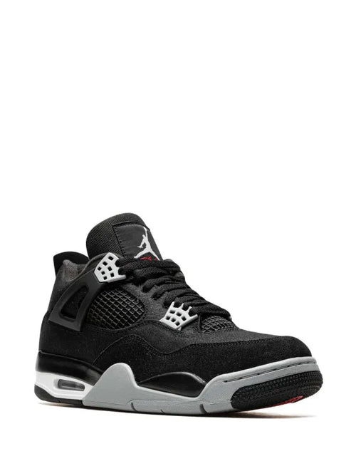 Air Jordan 4 "Black Canvas" sneakers