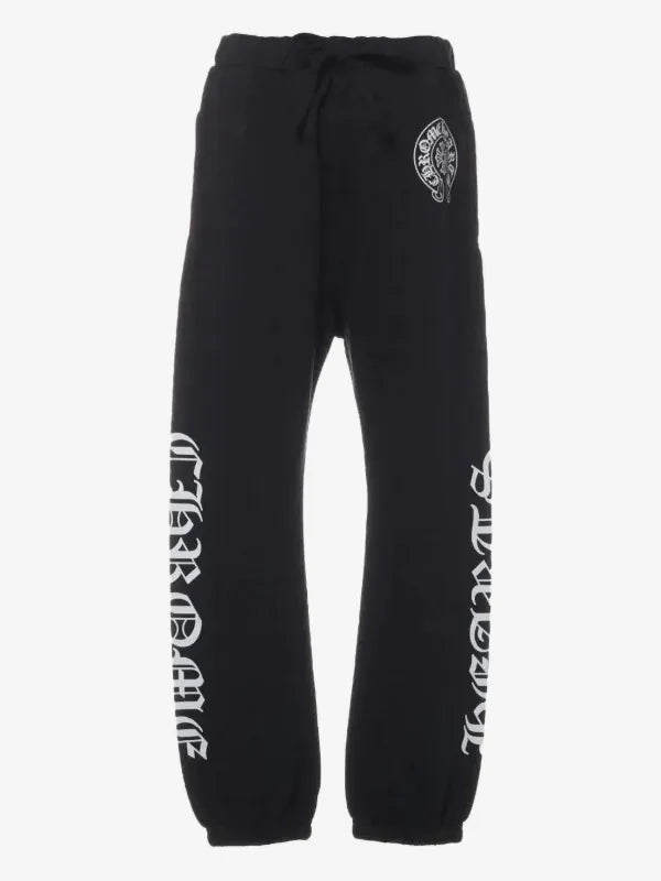 Chrome Hearts horseshoe design tracksuit pants